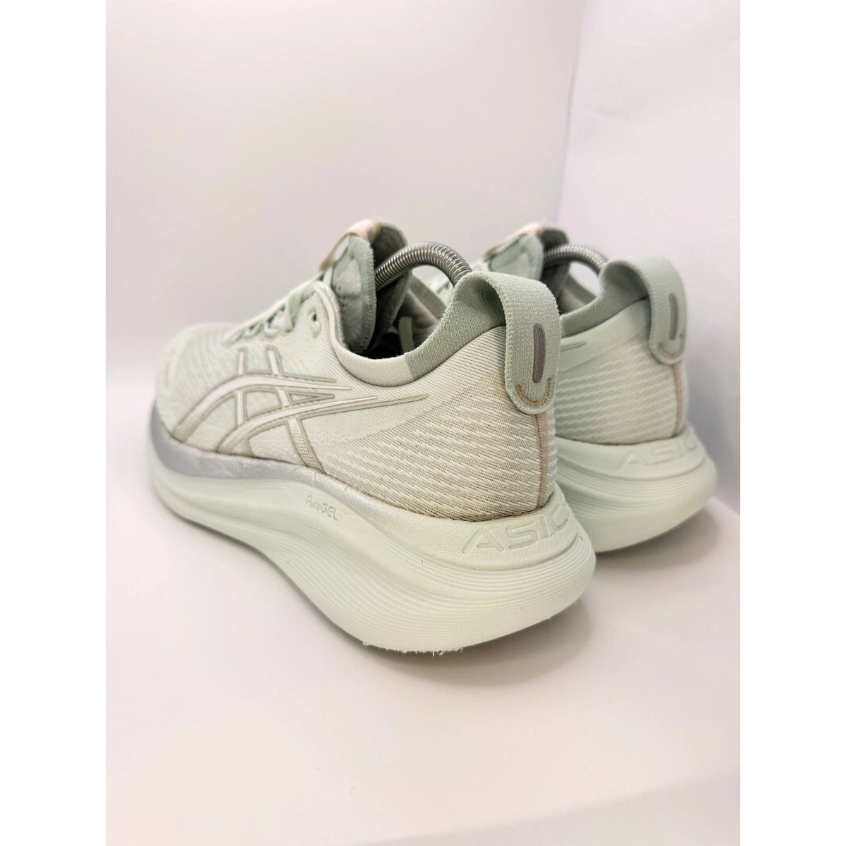 ASICS Gel-Nimbus 27 Mens Running Shoes Trainers Mint Green UK 9.5 EU 44.5 — photo 8