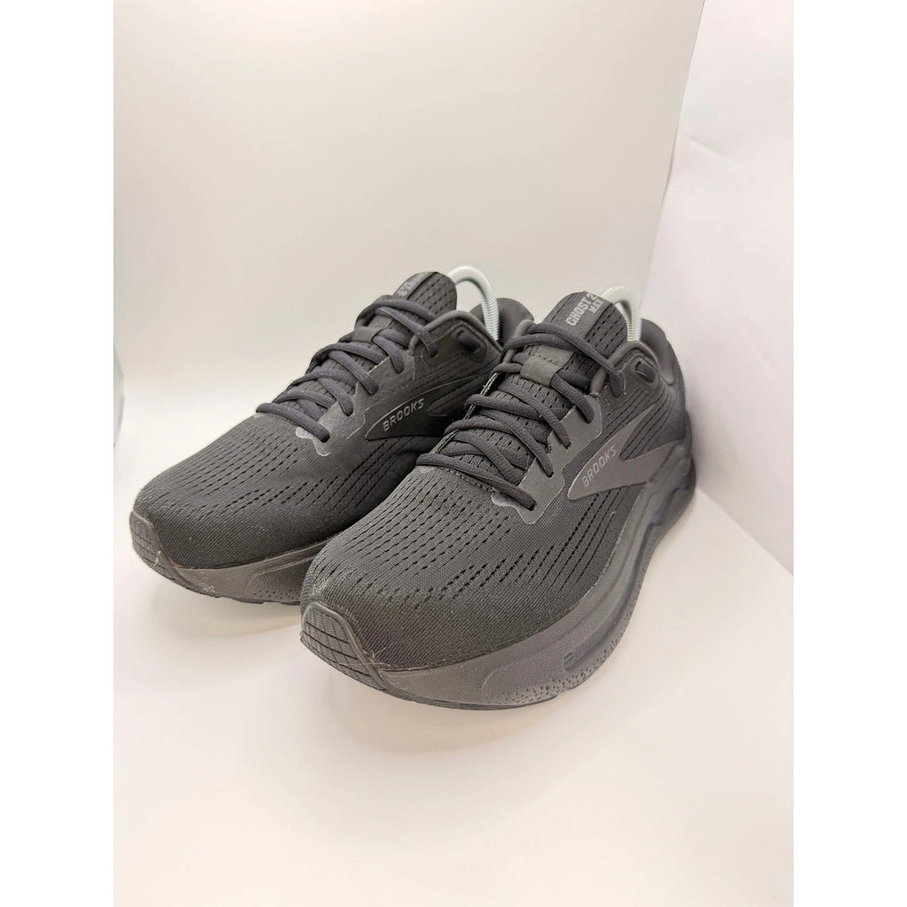 Brooks Ghost Max 2 Running Shoes Mens size 8 Wide Fit Triple Black Gym Shoes — photo 1