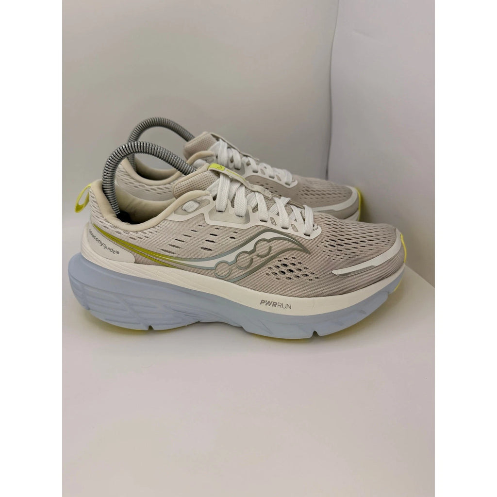 Saucony Guide 18 Womens Stability Running Shoes Size 6.5 UK Gym Trainers White — photo 5