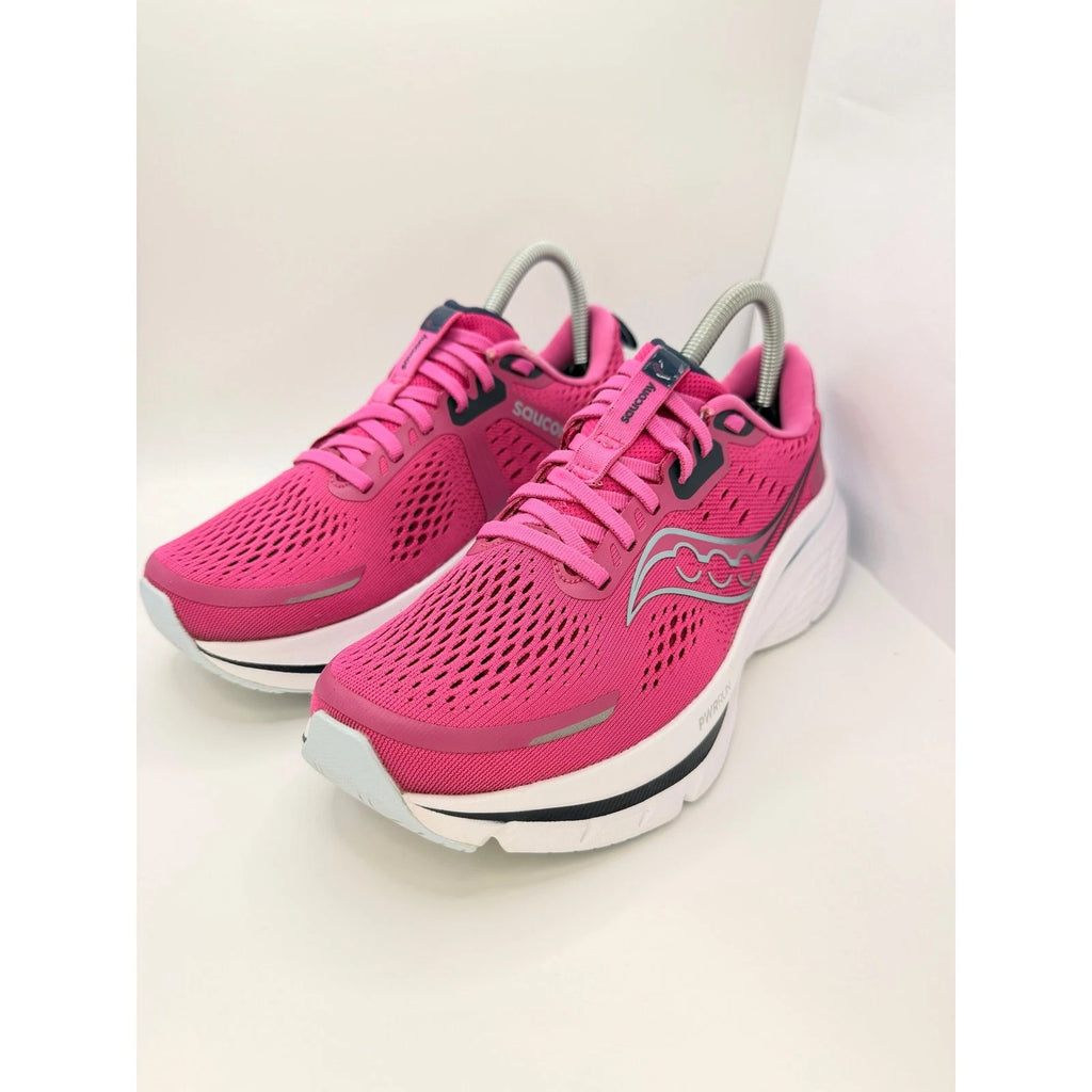 Saucony Guide 18 Womens UK 6 Fuchsia Stability Running Shoes Trainers — photo 1