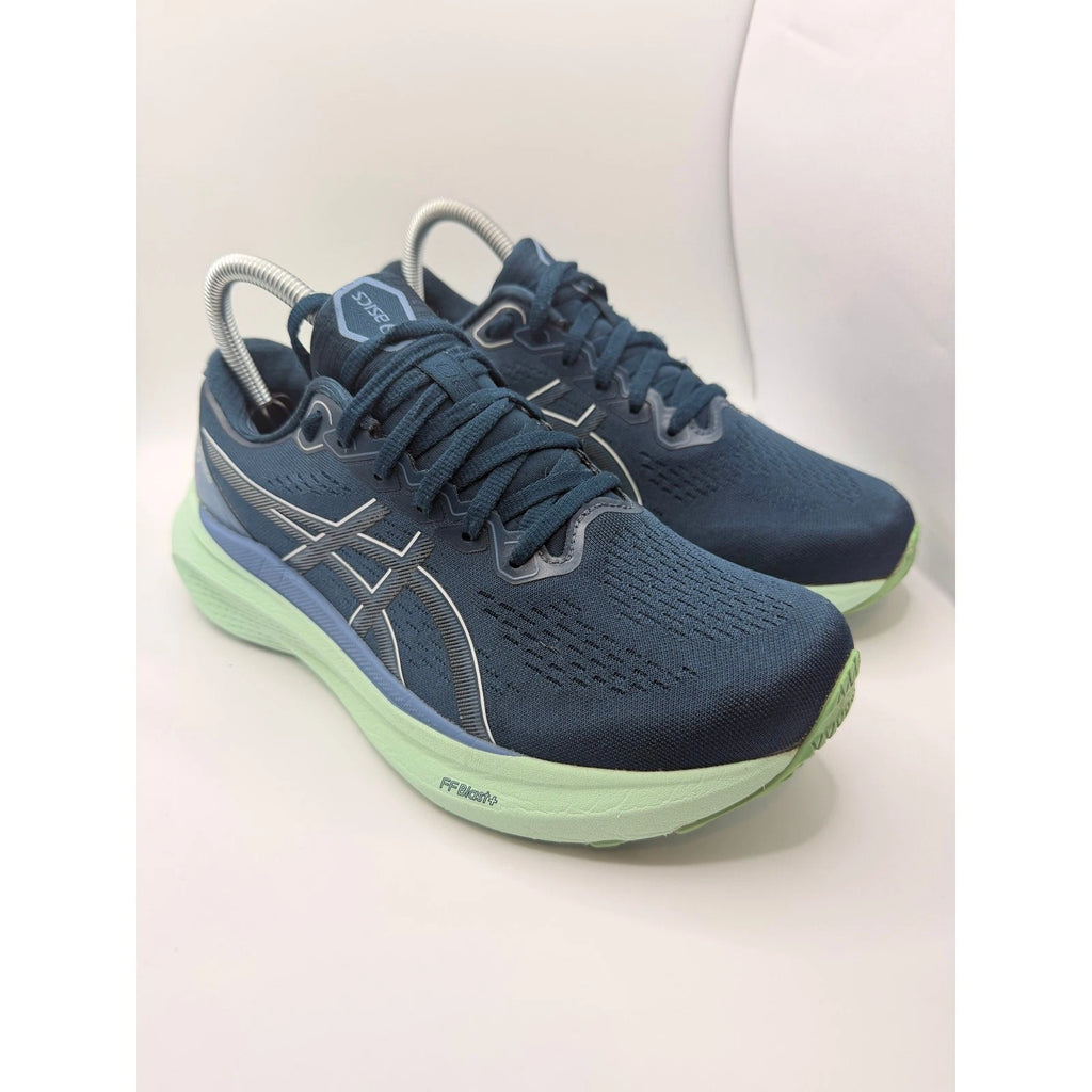 ASICS Gel Kayano 30 Stability Running Shoes UK 7 Navy Green — photo 4