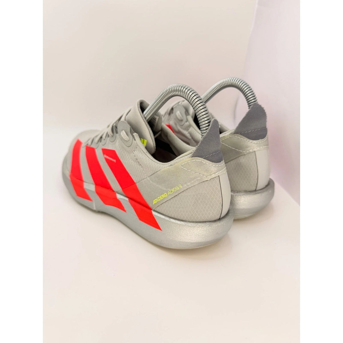 Adidas Adizero Adios 9 Running Shoes UK 6.5 Lightweight Race Day Trainers Silver — photo 8