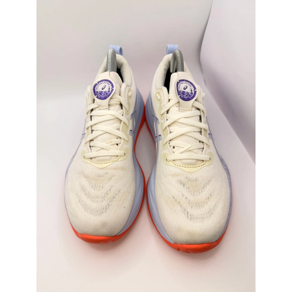 ASICS Gel-Cumulus 27 Tokyo Womens UK 7.5 Running Shoes Cream Purple — photo 3