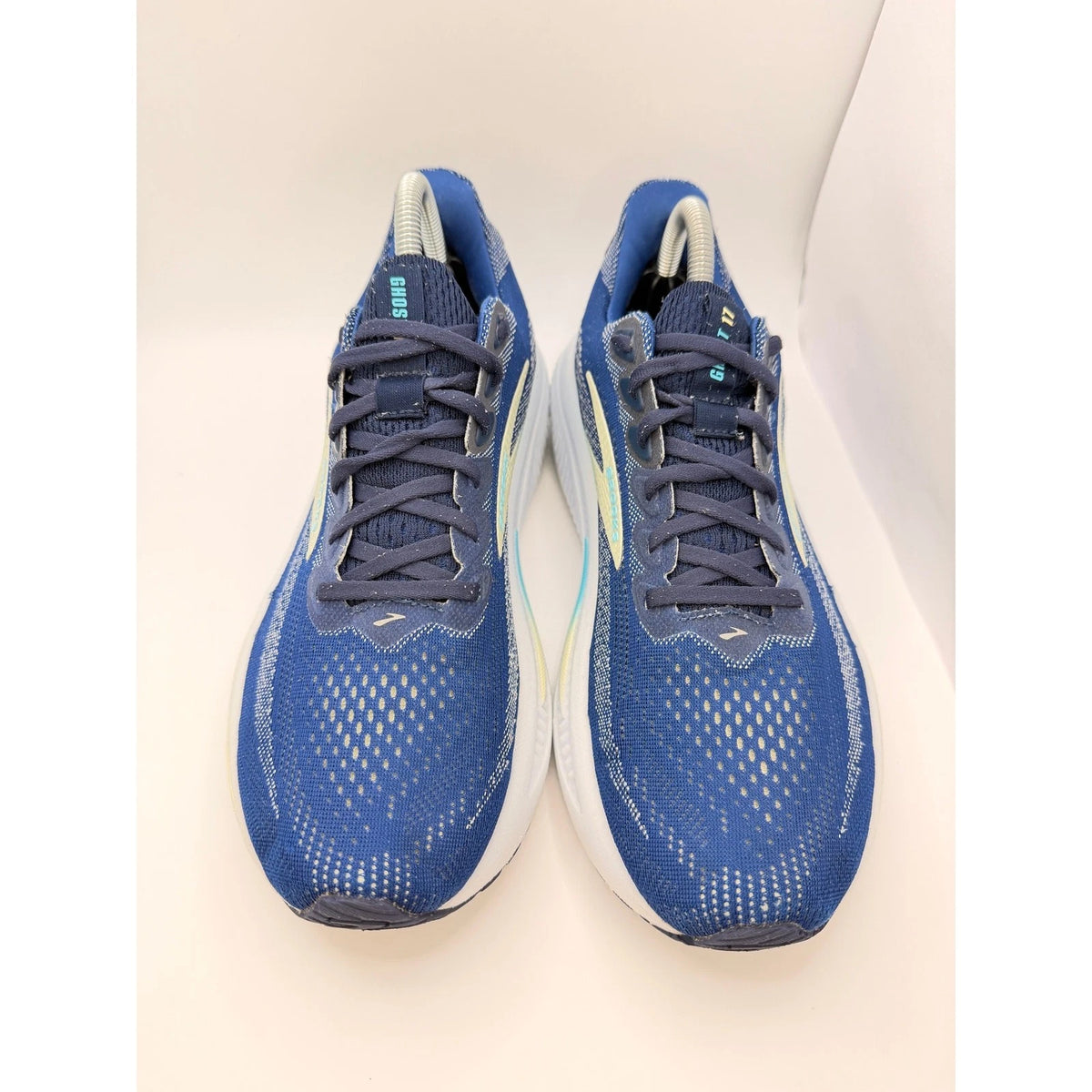 Brooks Ghost 17 Men's Running Shoes Navy Green Turquoise UK 8.5 — photo 3