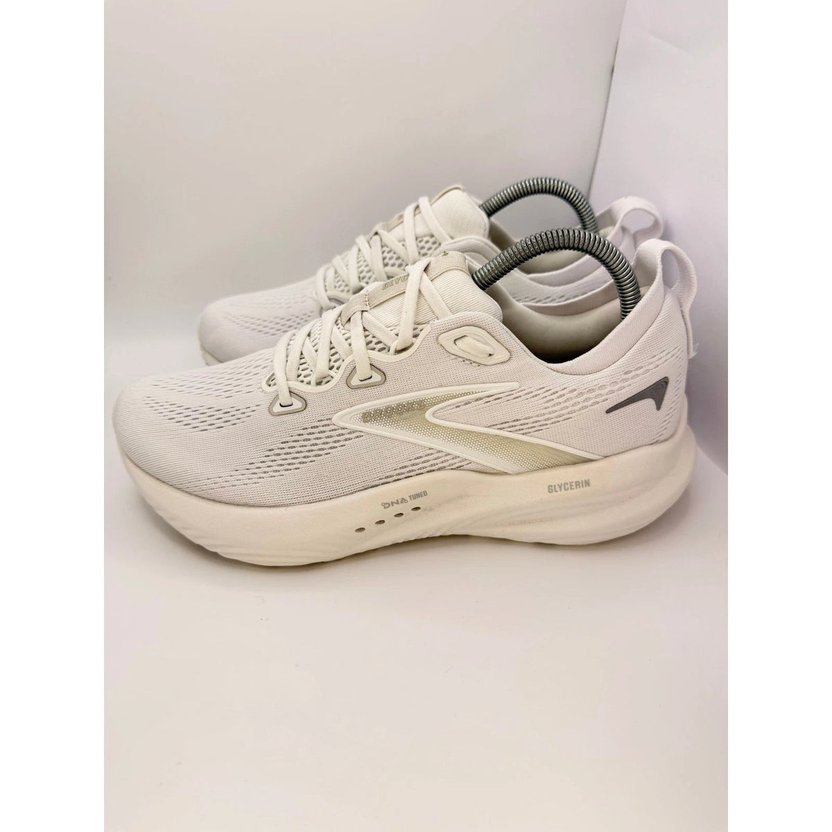 Brooks Glycerin22 Womens Running Shoes Stability Cushioned Trainer Sz 7.5 White — photo 9