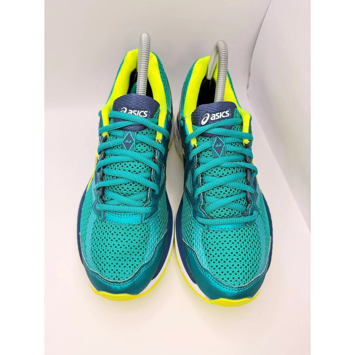 ASICS GT-2000 Womens UK 6.5 Teal Navy Yellow Running Shoes — photo 3
