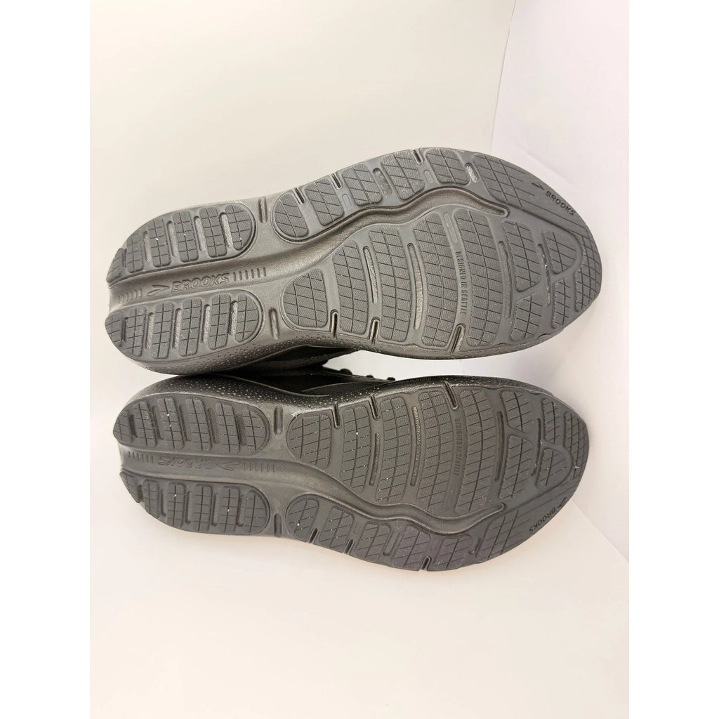 Brooks Ghost Max 2 womens UK 8 Running Shoes Gym Trainers Triple Black Wide Fit — photo 14