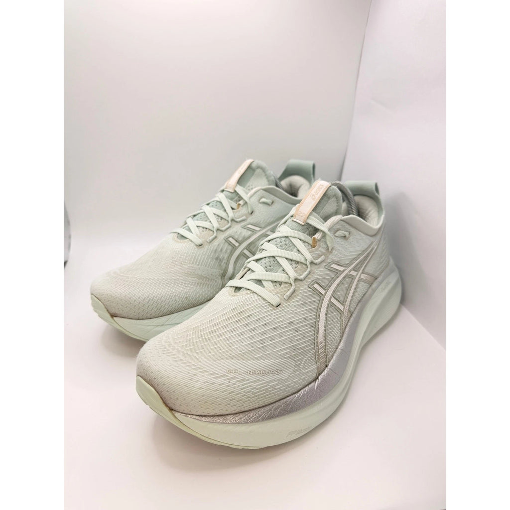 ASICS Gel-Nimbus 27 Mens Running Shoes Trainers Mint Green UK 9.5 EU 44.5 — photo 1