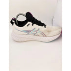 ASICS Gel Nimbus 26 Womens UK 7 Running Shoes White & Black Gym Trainers — photo 12