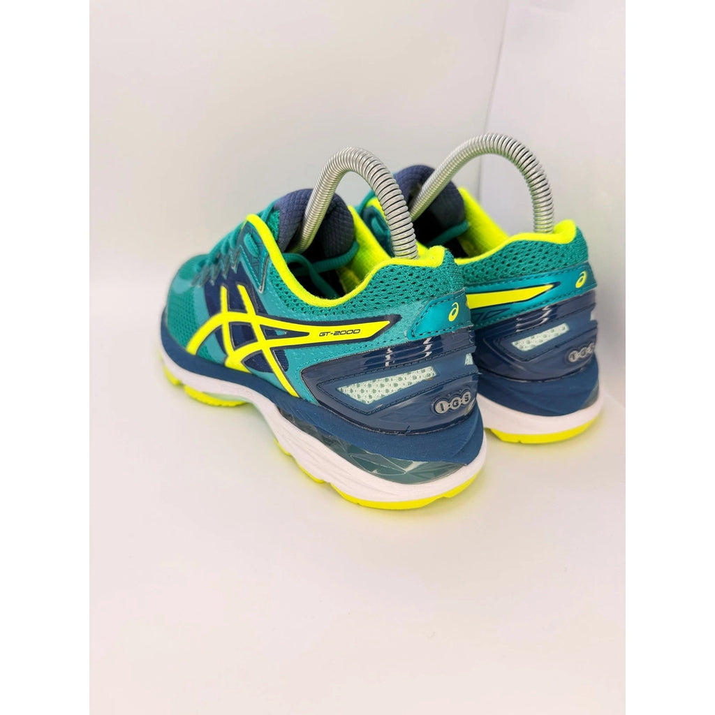 ASICS GT-2000 Womens UK 6.5 Teal Navy Yellow Running Shoes — photo 8