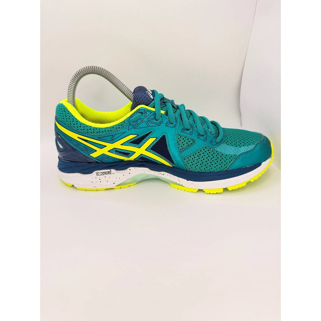 ASICS GT-2000 Womens UK 6.5 Teal Navy Yellow Running Shoes — photo 11