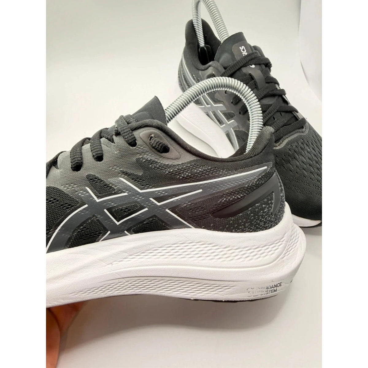 Asics GT-2000 12 Stability Running Shoes UK 3.5 Black White — photo 14