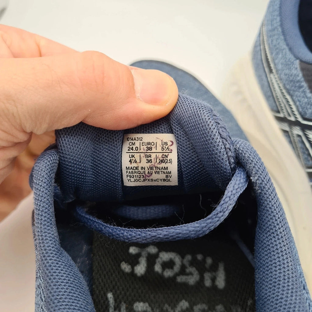 Asics Gel Cumulus Women’s Running Shoes Navy White UK 4.5 EU 38 US 5.5 — photo 19