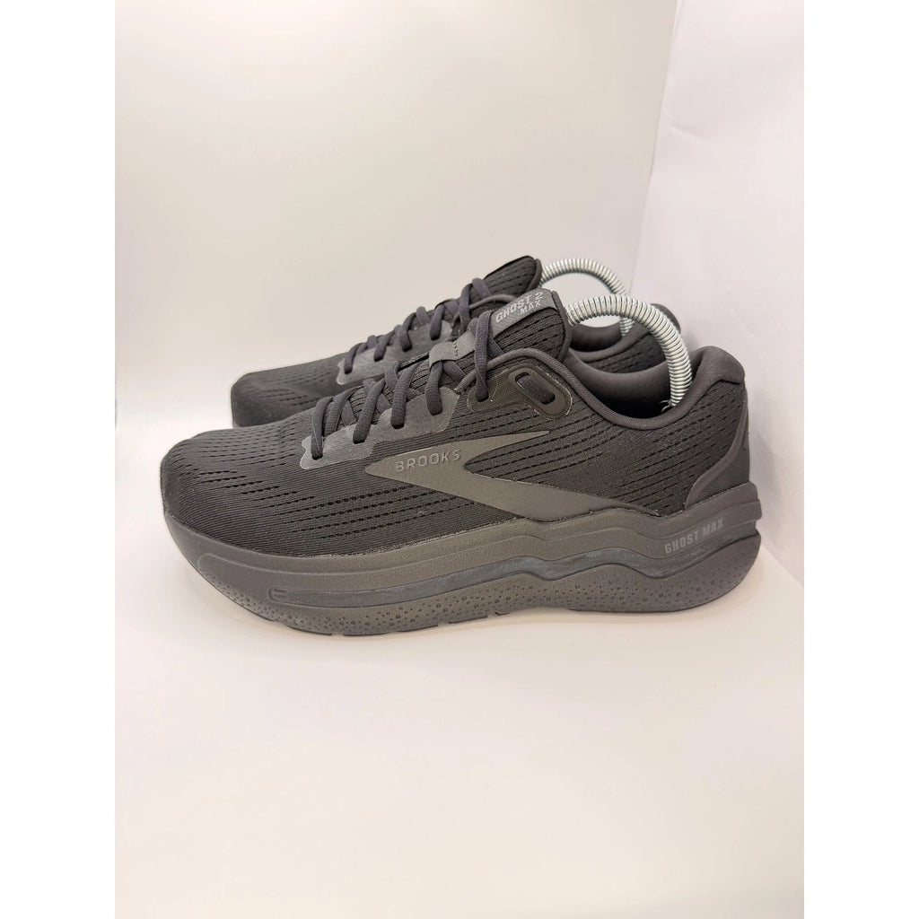 Brooks Ghost Max 2 Running Shoes Mens size 8 Wide Fit Triple Black Gym Shoes — photo 11