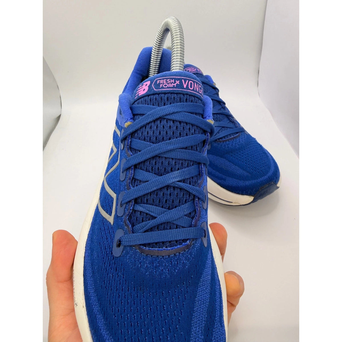 New Balance Fresh Foam X Vongo Women’s Stability Running Shoes Blue Pink UK5 — photo 16