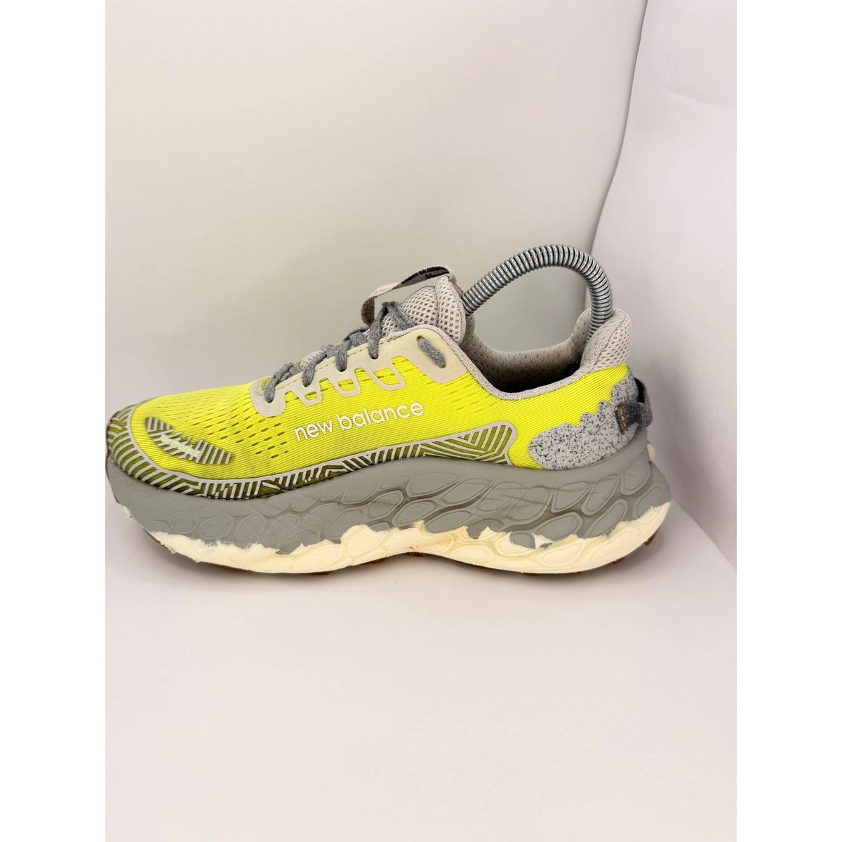 New Balance Fresh Foam X More Trail Womens Running Shoes UK 6 Yellow Grey — photo 13