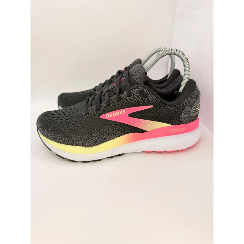 Brooks Ghost 16 Womens UK 5 Black Pink Running Trainers — photo 9
