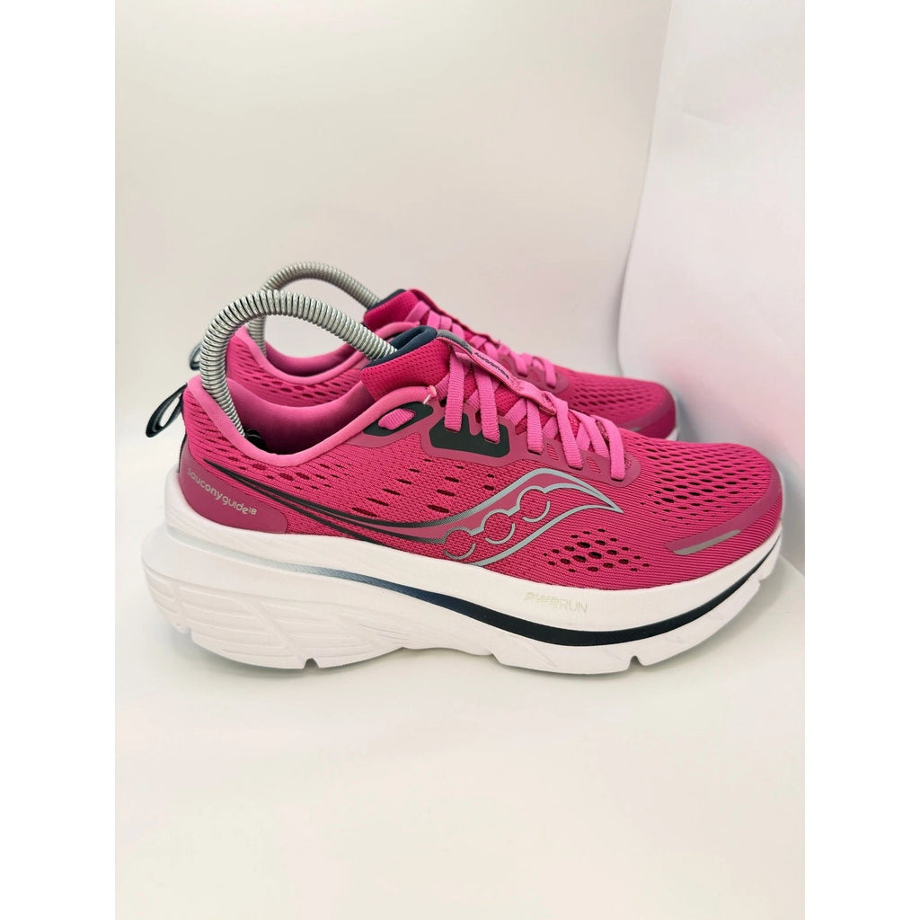Saucony Guide 18 Womens UK 6 Fuchsia Stability Running Shoes Trainers — photo 6
