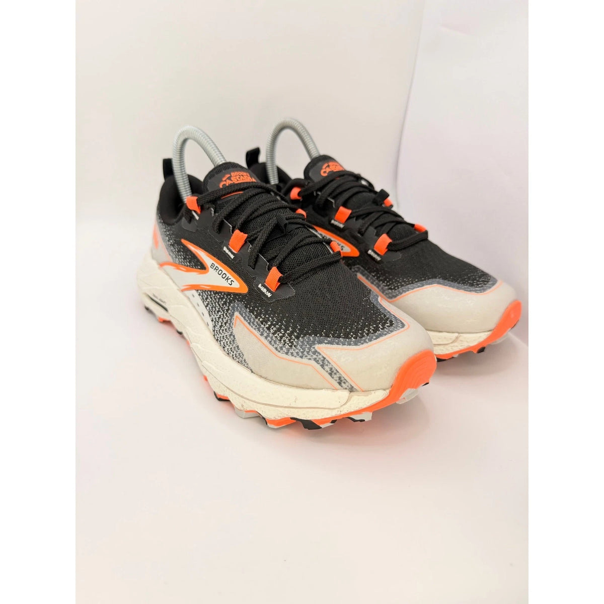 Brooks Cascadia 18 Womens Trail Running Shoes Black Blue Wash Flame UK 5.5 — photo 4