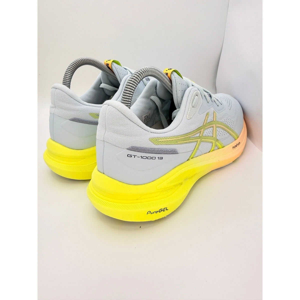 ASICS GT-1000 13 Womens UK 7 Grey Yellow Stability Running Shoes PureGEL — photo 9