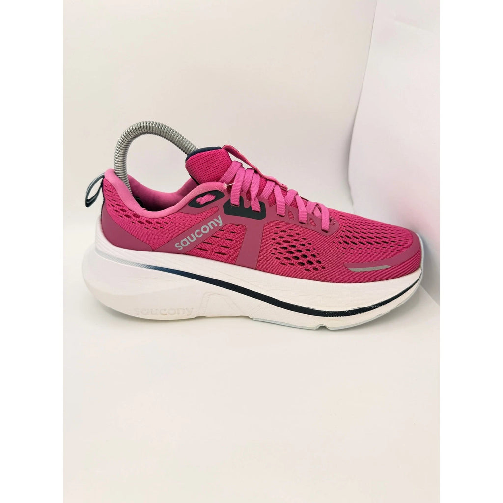 Saucony Guide 18 Womens Stability Running Shoes UK 5.5 Pink Trainers — photo 12