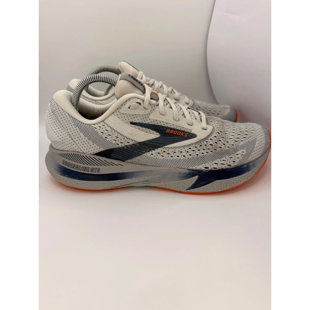 Brooks Adrenaline GTS 24 Mens UK 9 Stability Running Shoes Gym Trainers White — photo 5
